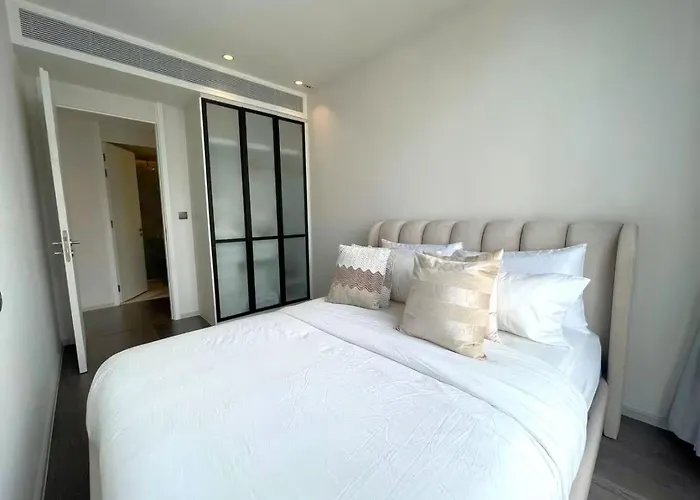 Luxury Asoke Sukhumvit Near By Bts Mrt Sleeps 4 * Bangkok