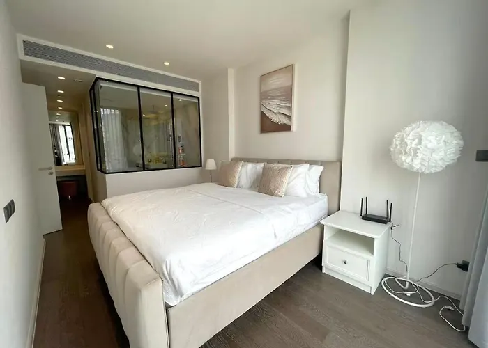 Luxury Asoke Sukhumvit Near By Bts Mrt Sleeps 4 * Bangkok